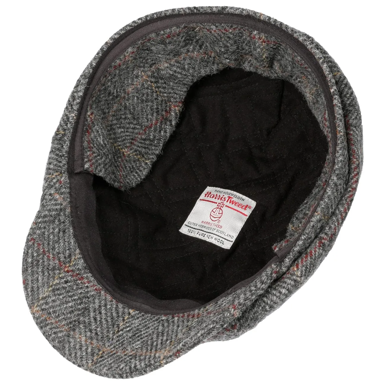 Seven Premium Harris Tweed Flat Cap by Mayser
