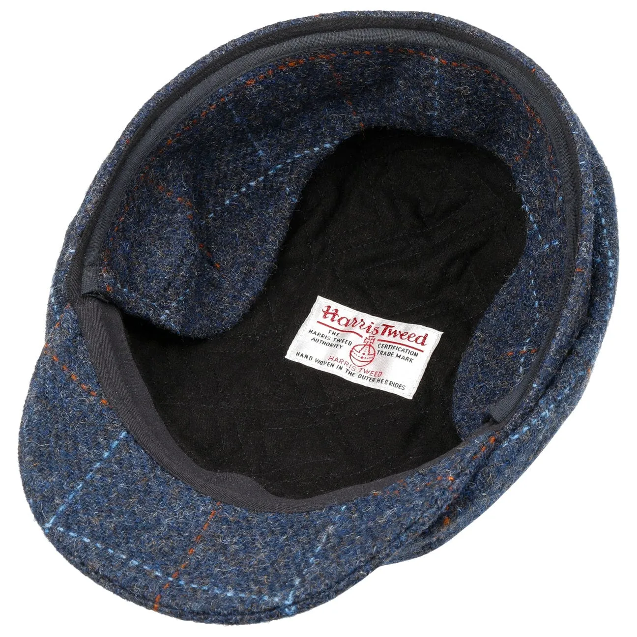 Seven Premium Harris Tweed Flat Cap by Mayser