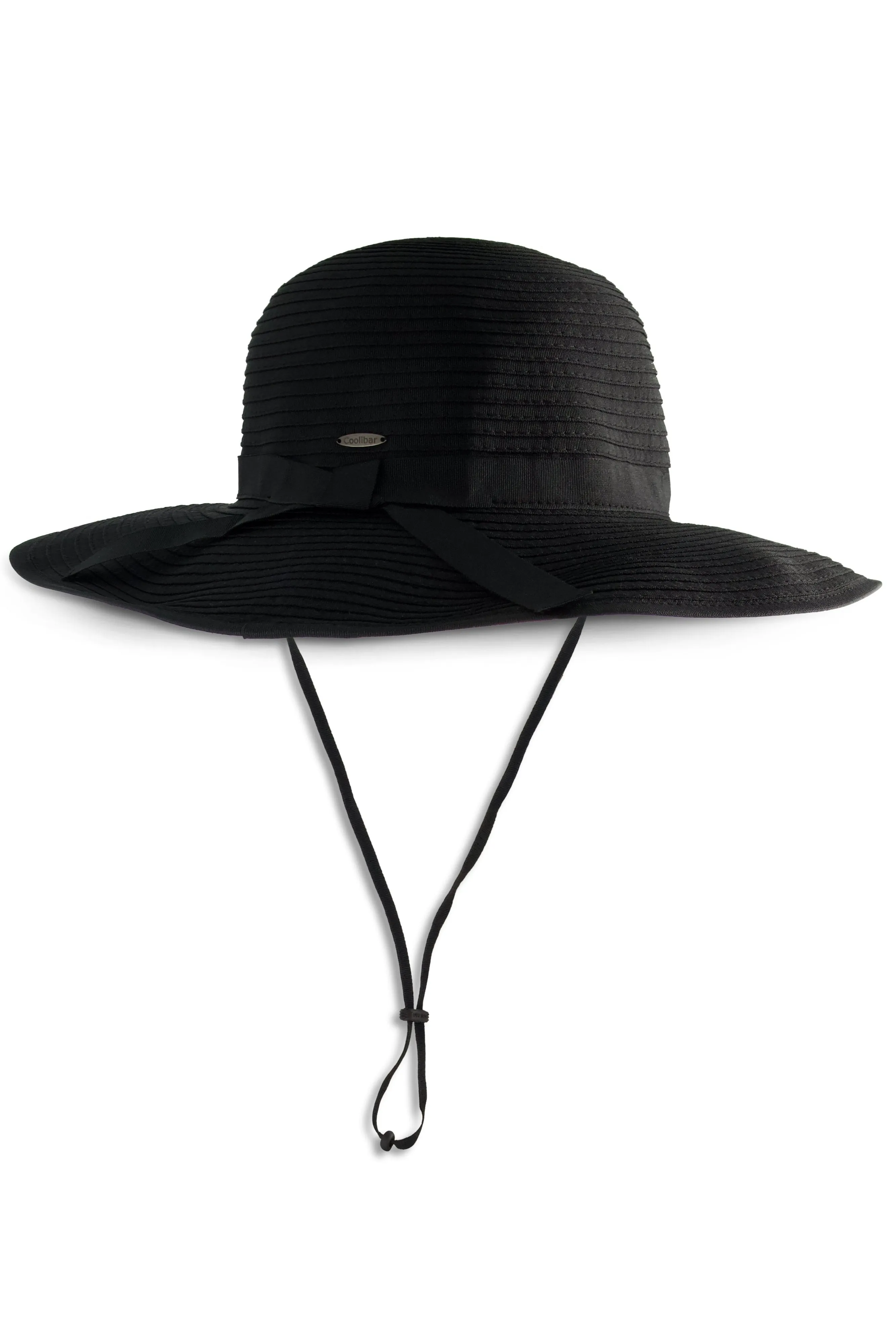Shelly Shapeable Travel Sun Hat | Black