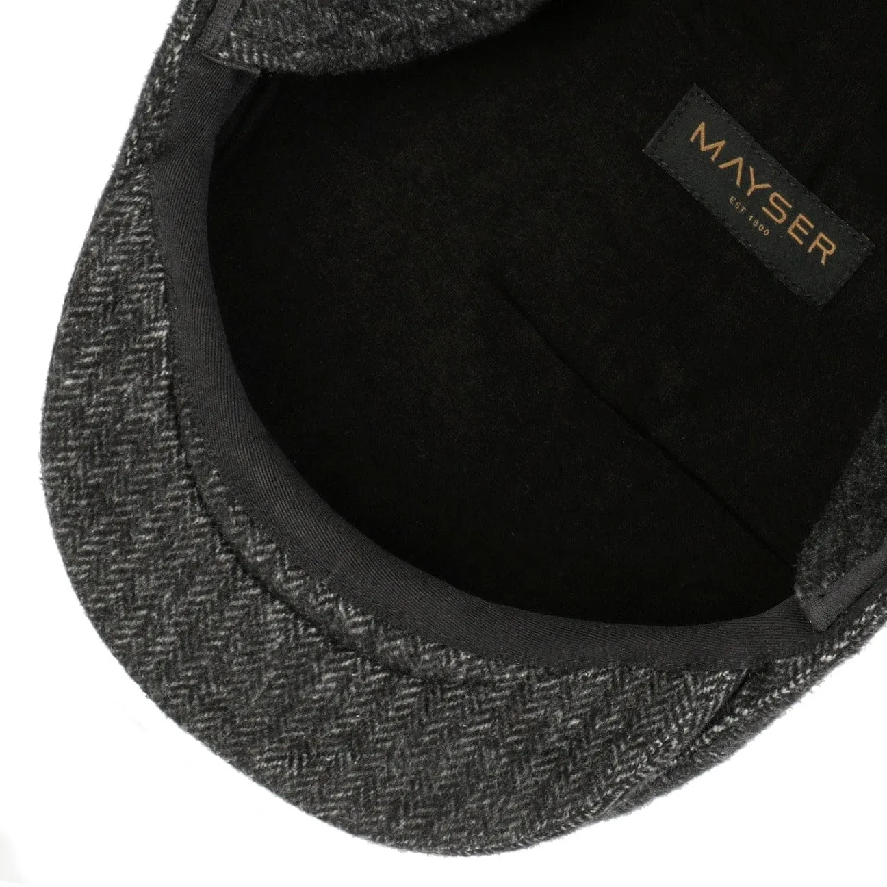 Sidney Plus Amaro Flat Cap by Mayser