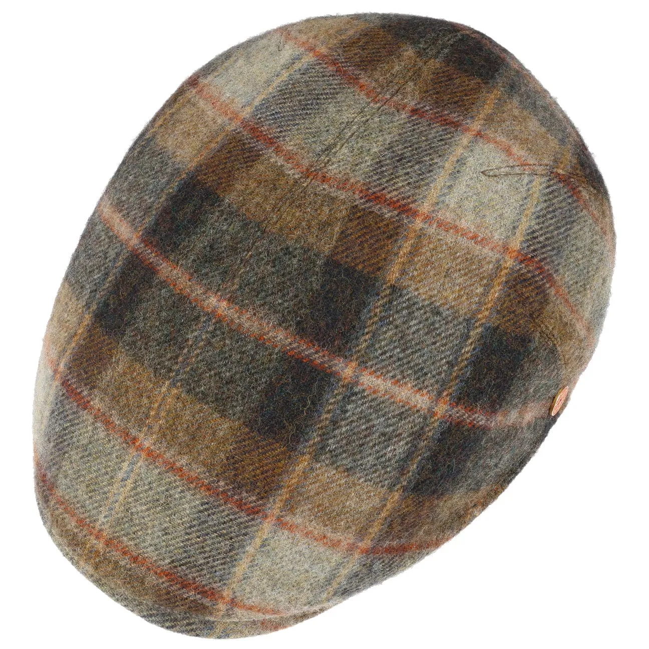 Sidney Plus British Lambswool Flat Cap by Mayser