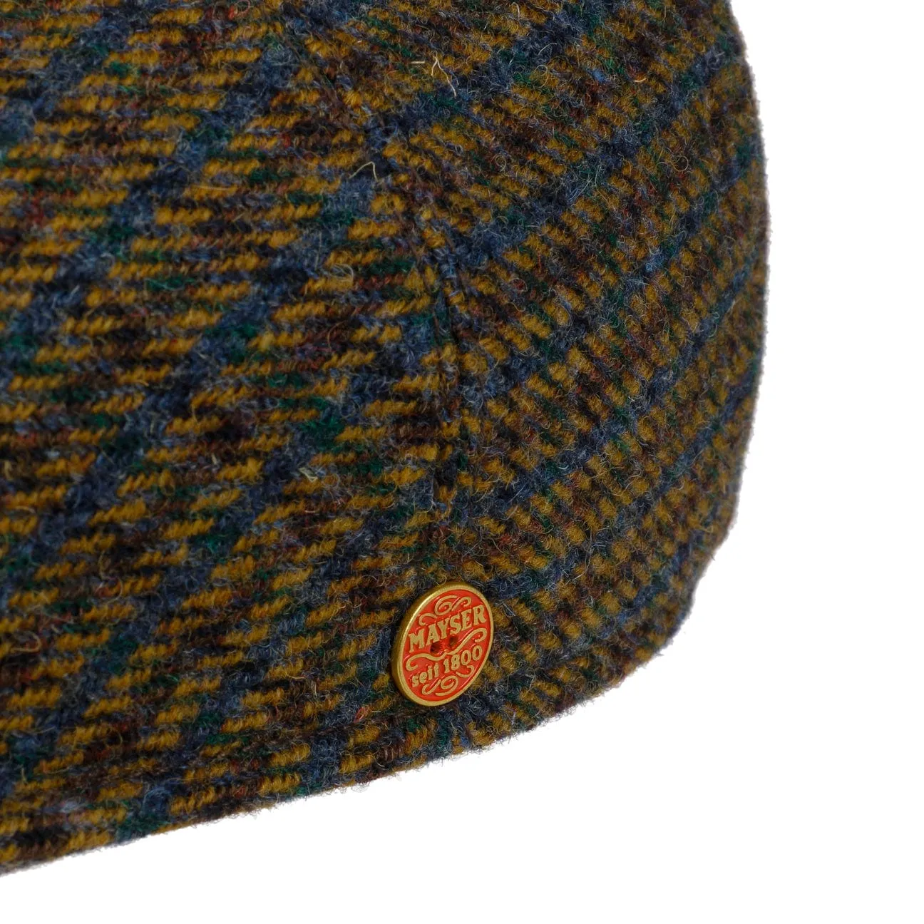 Sidney Plus Flat Cap with Ear Flaps by Mayser