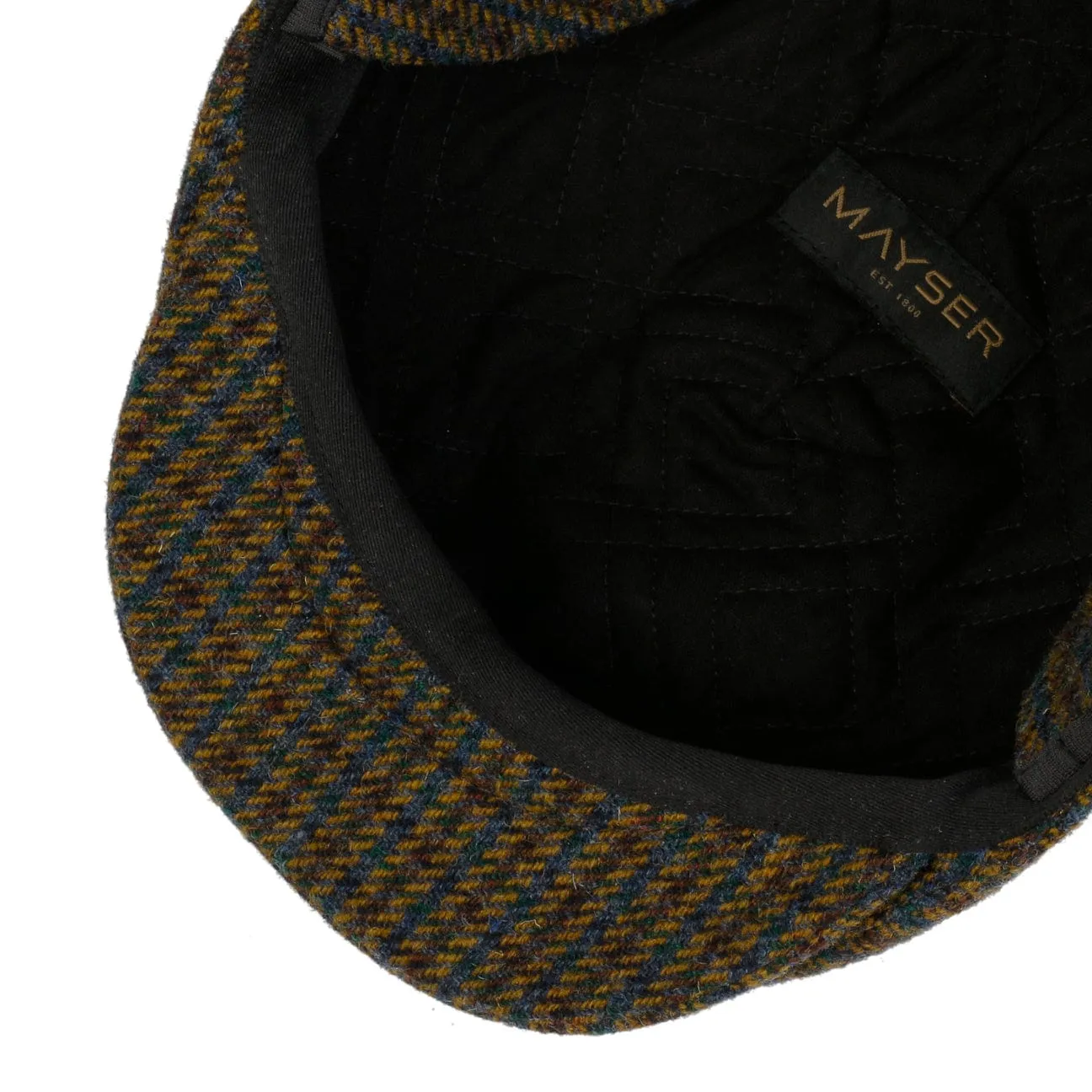 Sidney Plus Flat Cap with Ear Flaps by Mayser