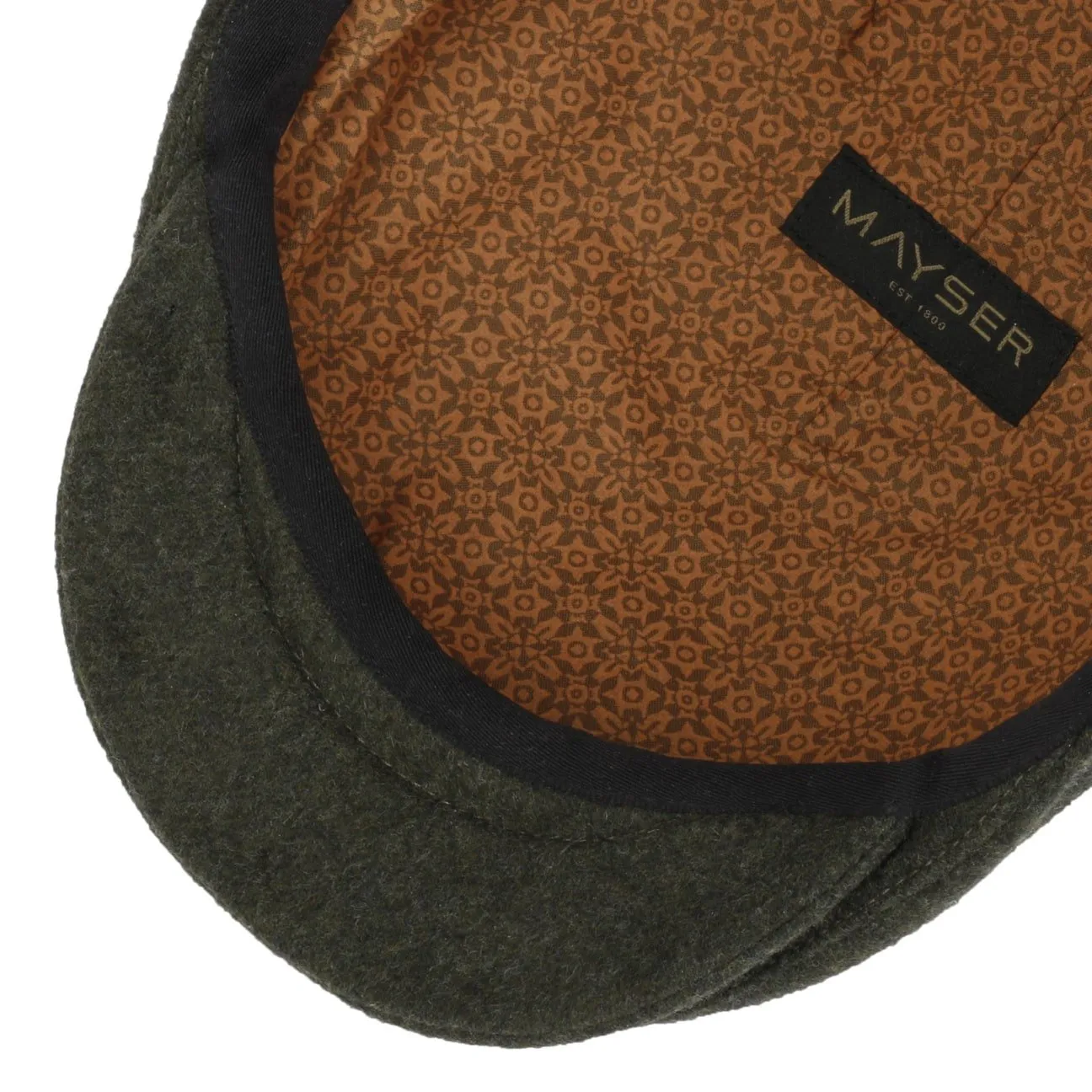 Sidney Wool Blend Flat Cap by Mayser