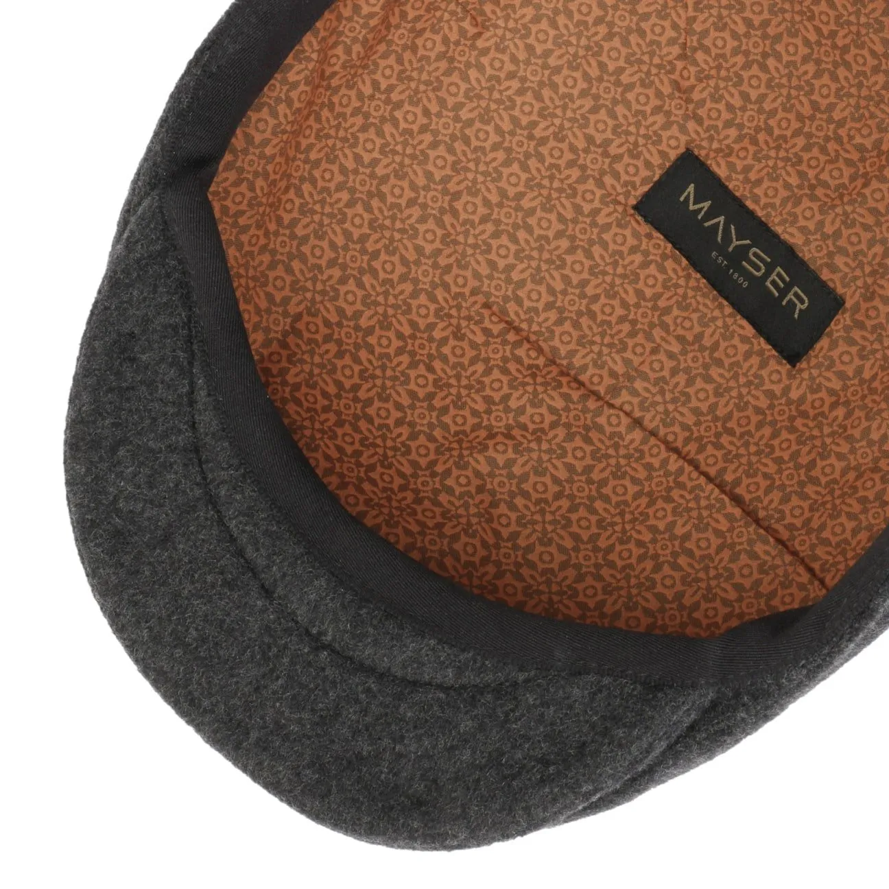 Sidney Wool Blend Flat Cap by Mayser