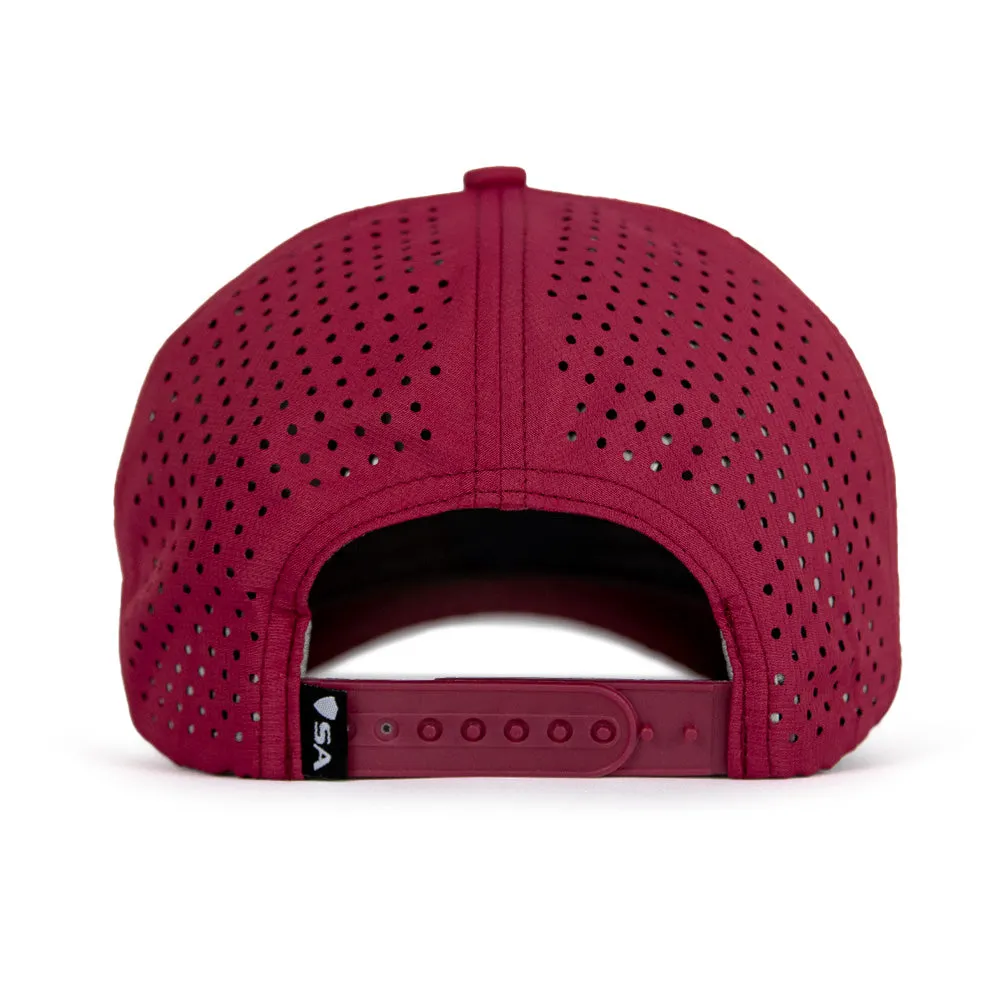 Special Edition Performance Snapback | Mountain Day | Maroon