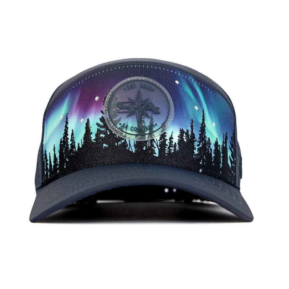 Special Edition Performance Snapback | Northern Lights | Navy