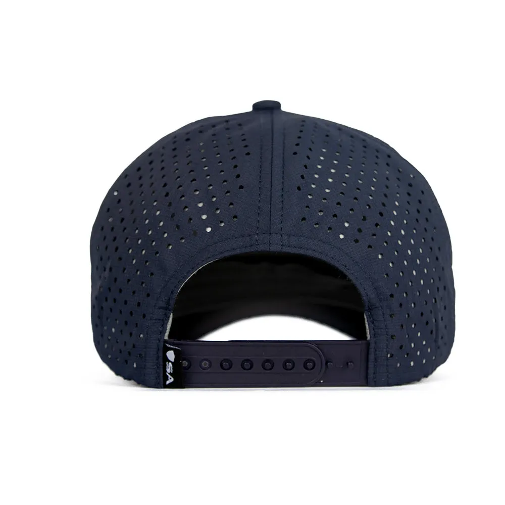 Special Edition Performance Snapback | Northern Lights | Navy