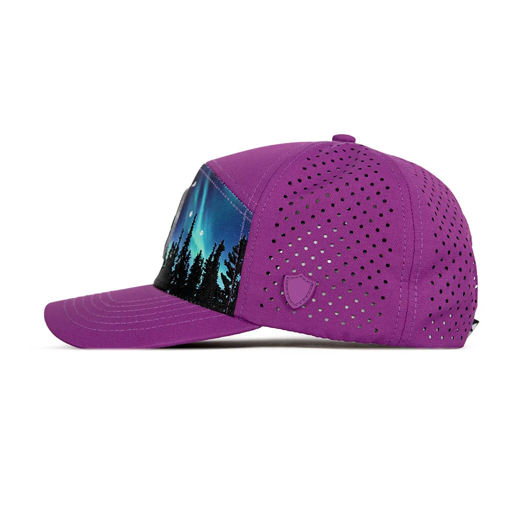 Special Edition Performance Snapback | Northern Lights | Purple