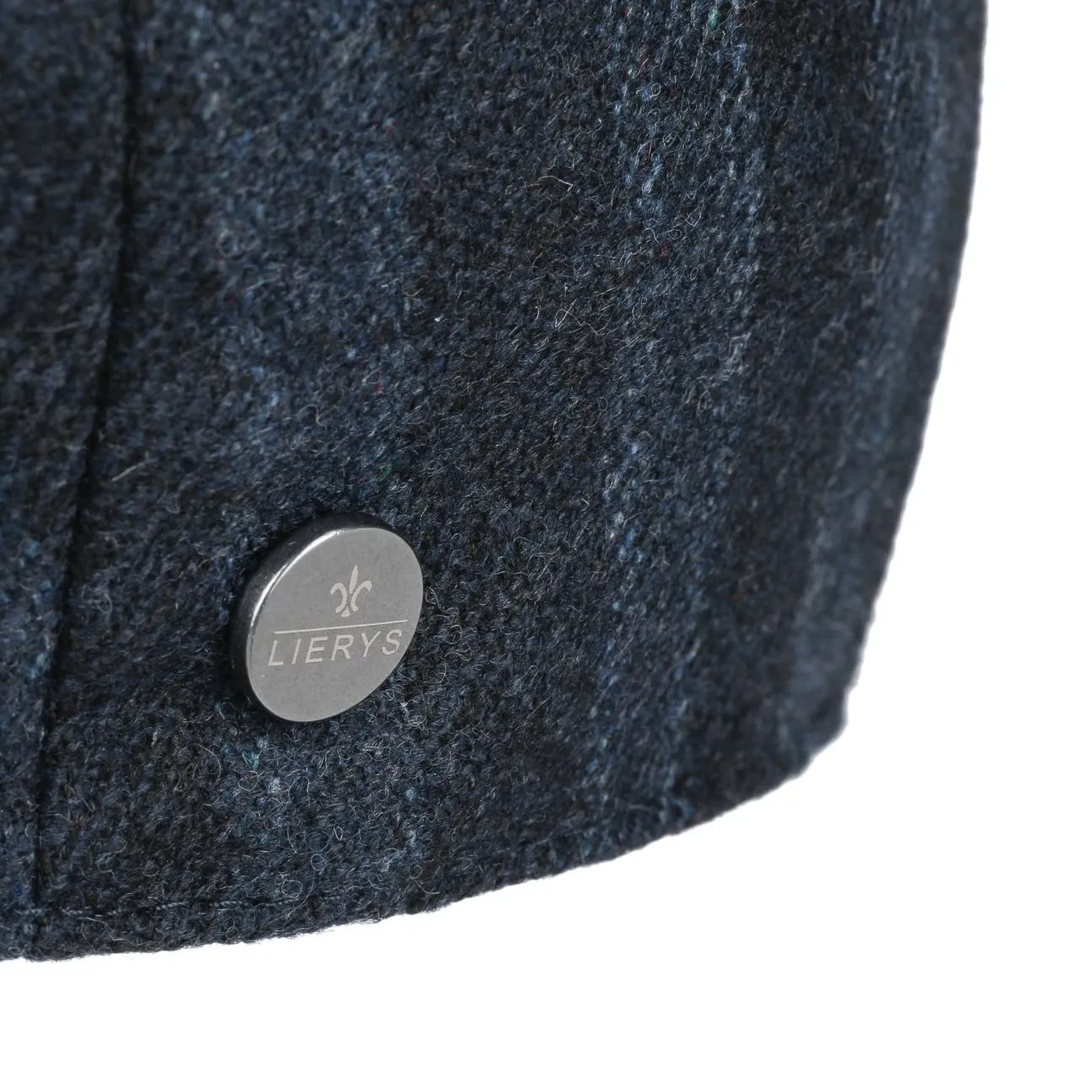 Tonsberg Wool Stripes Flat Cap by Lierys