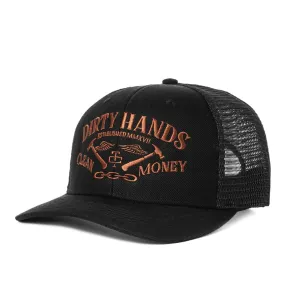 Troll Co. Catena "Dirty Hands Clean Money" Curved Brim Snapback Cap