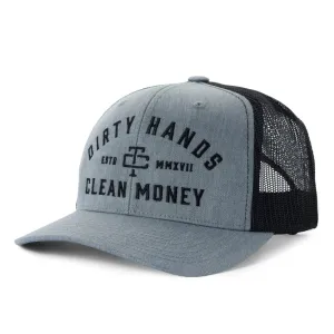 Troll Co. Catena "Dirty Hands Clean Money" Curved Brim Snapback Cap