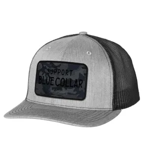 Troll Co. Fortify "Support Blue Collar" Patch Snapback Cap