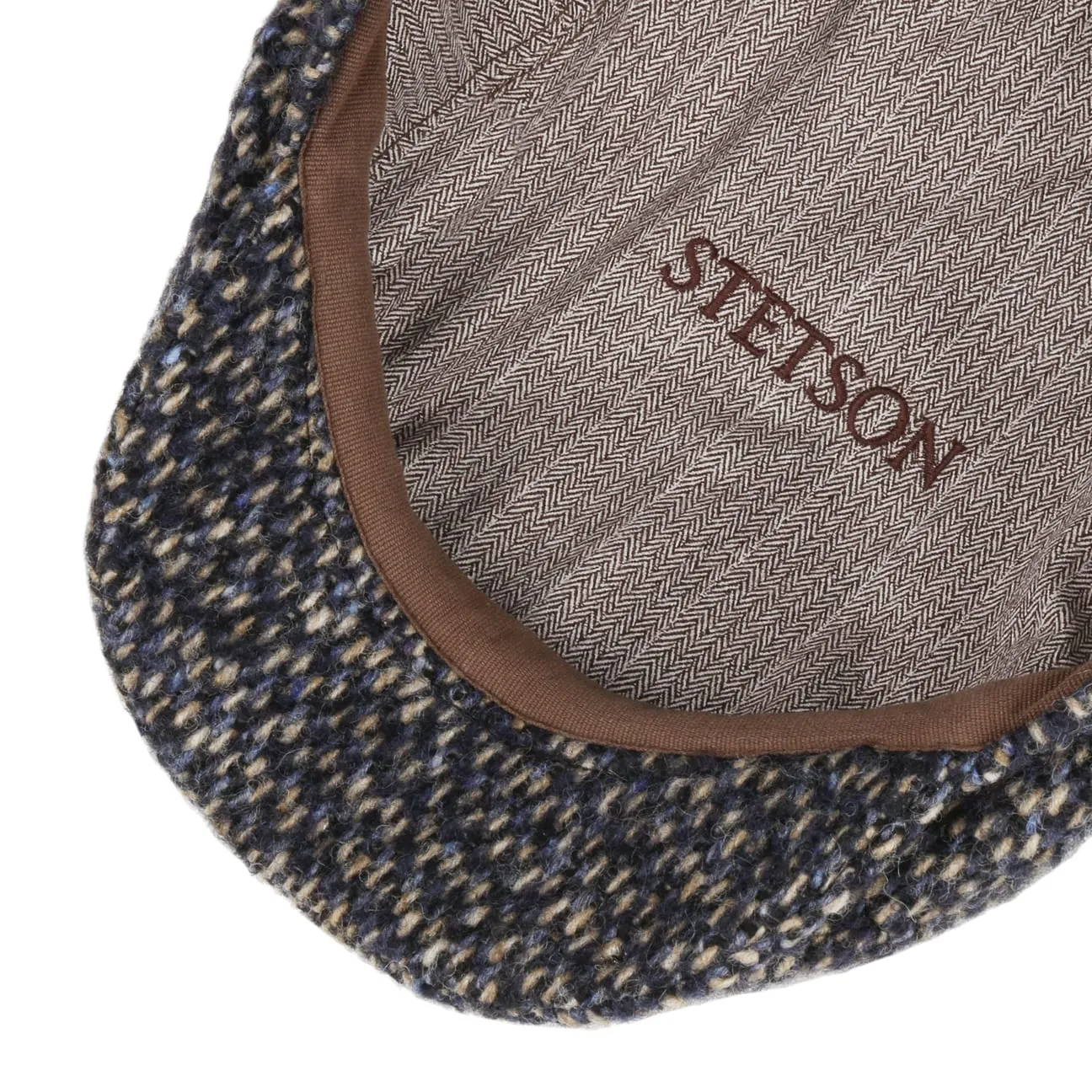 Tuckmill Wool Flat Cap by Stetson