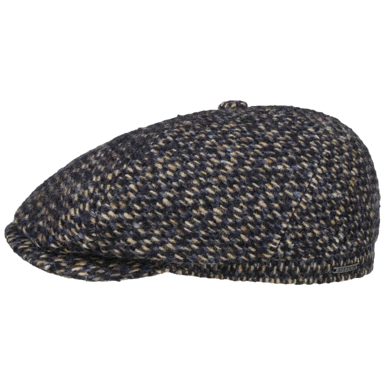 Tuckmill Wool Flat Cap by Stetson