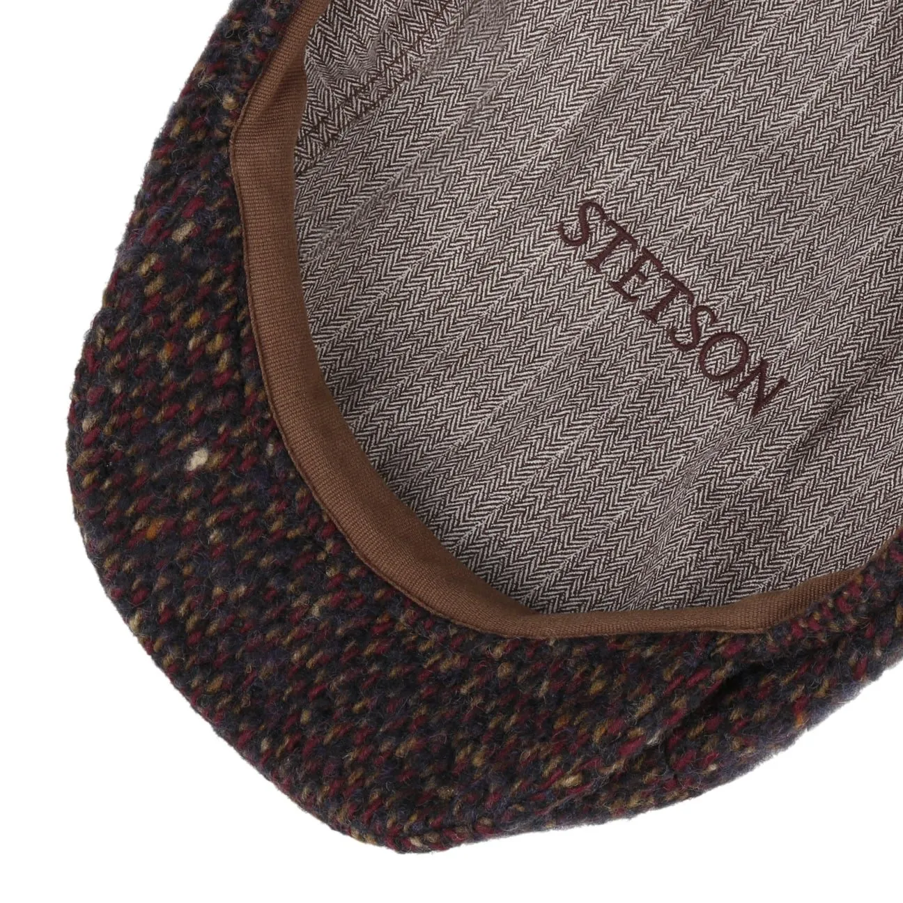 Tuckmill Wool Flat Cap by Stetson