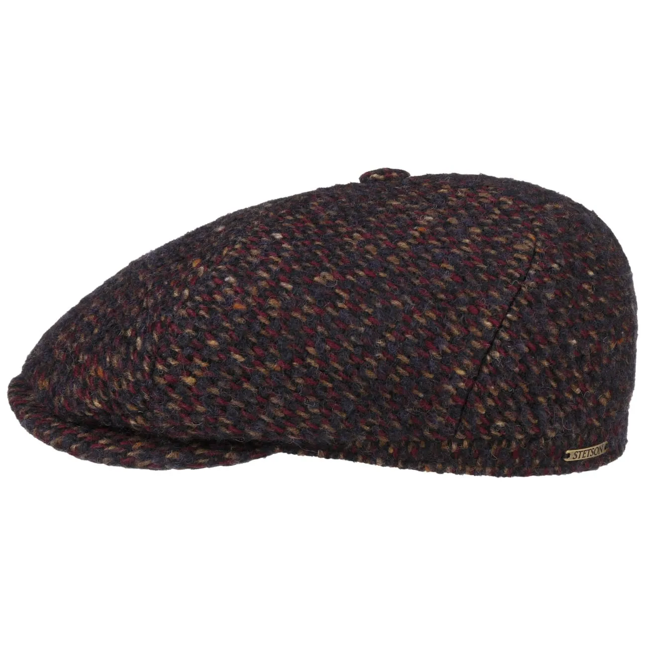 Tuckmill Wool Flat Cap by Stetson