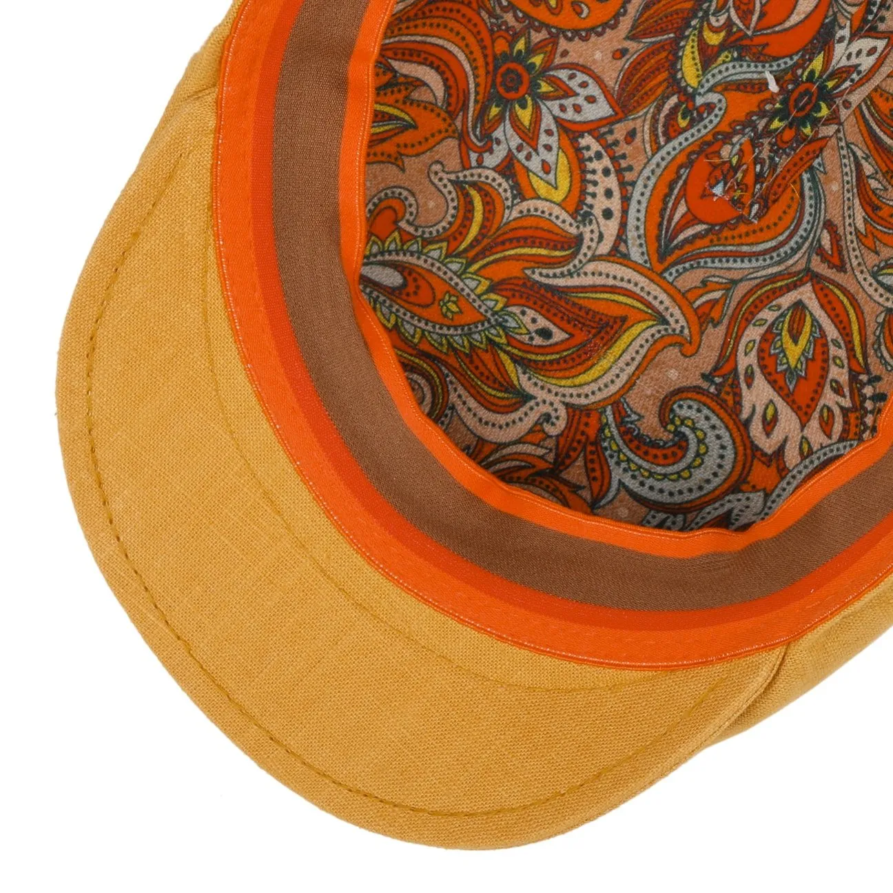 Uni Linen Flat Cap by Lierys