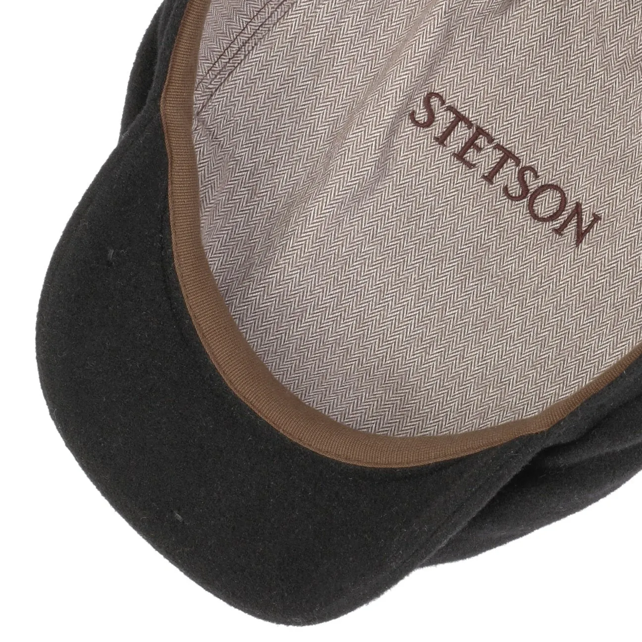 Vedrick Wool Flat Cap by Stetson