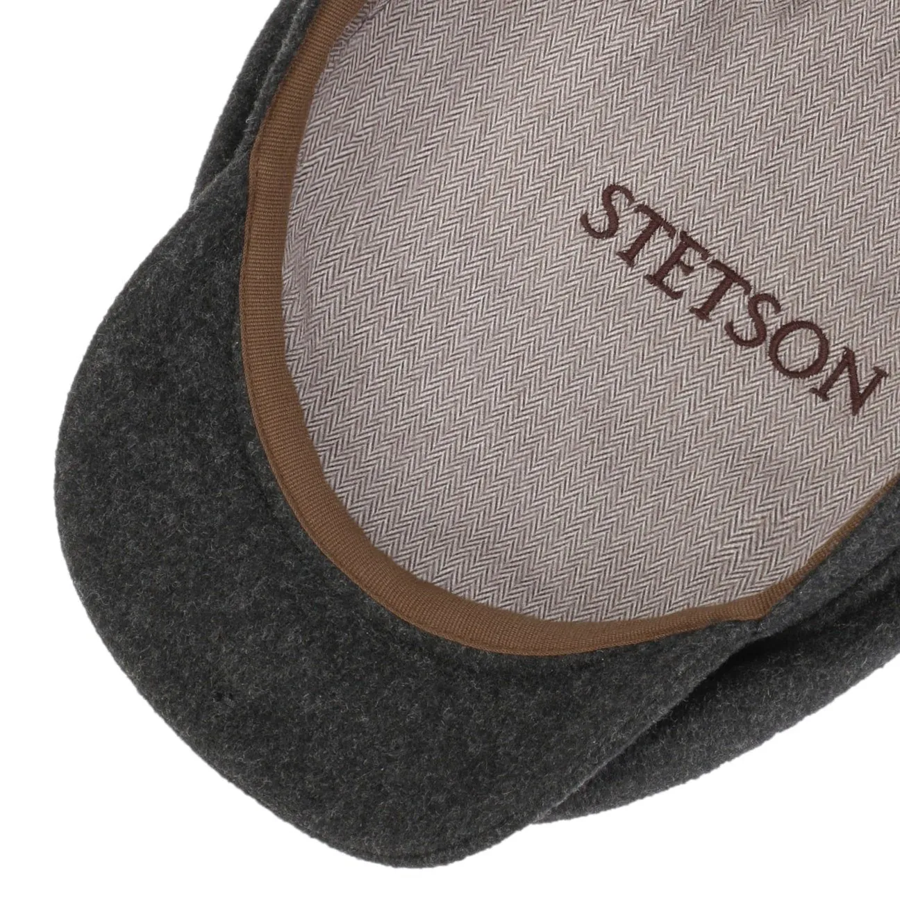 Vedrick Wool Flat Cap by Stetson