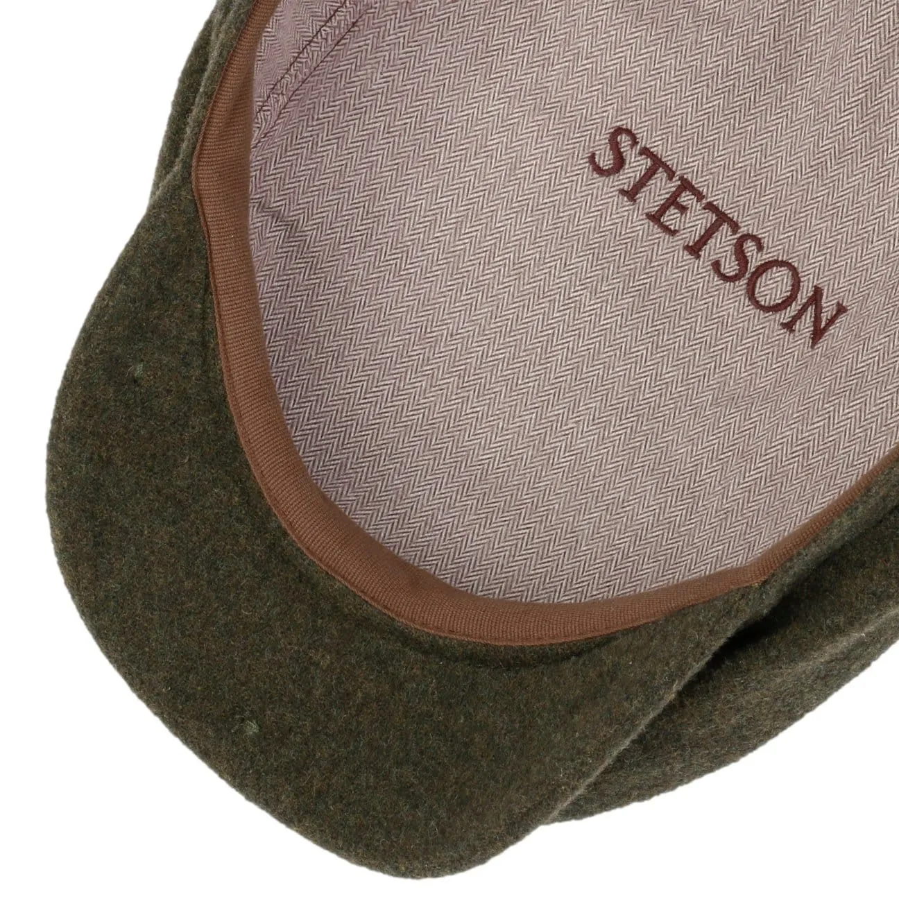 Vedrick Wool Flat Cap by Stetson