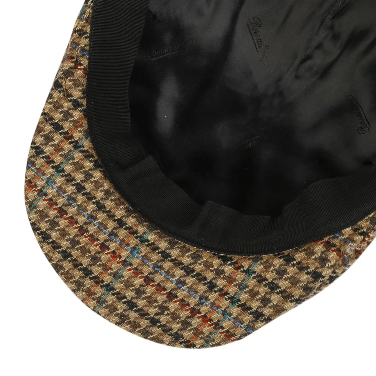 Ventova Check Flat Cap by Borsalino