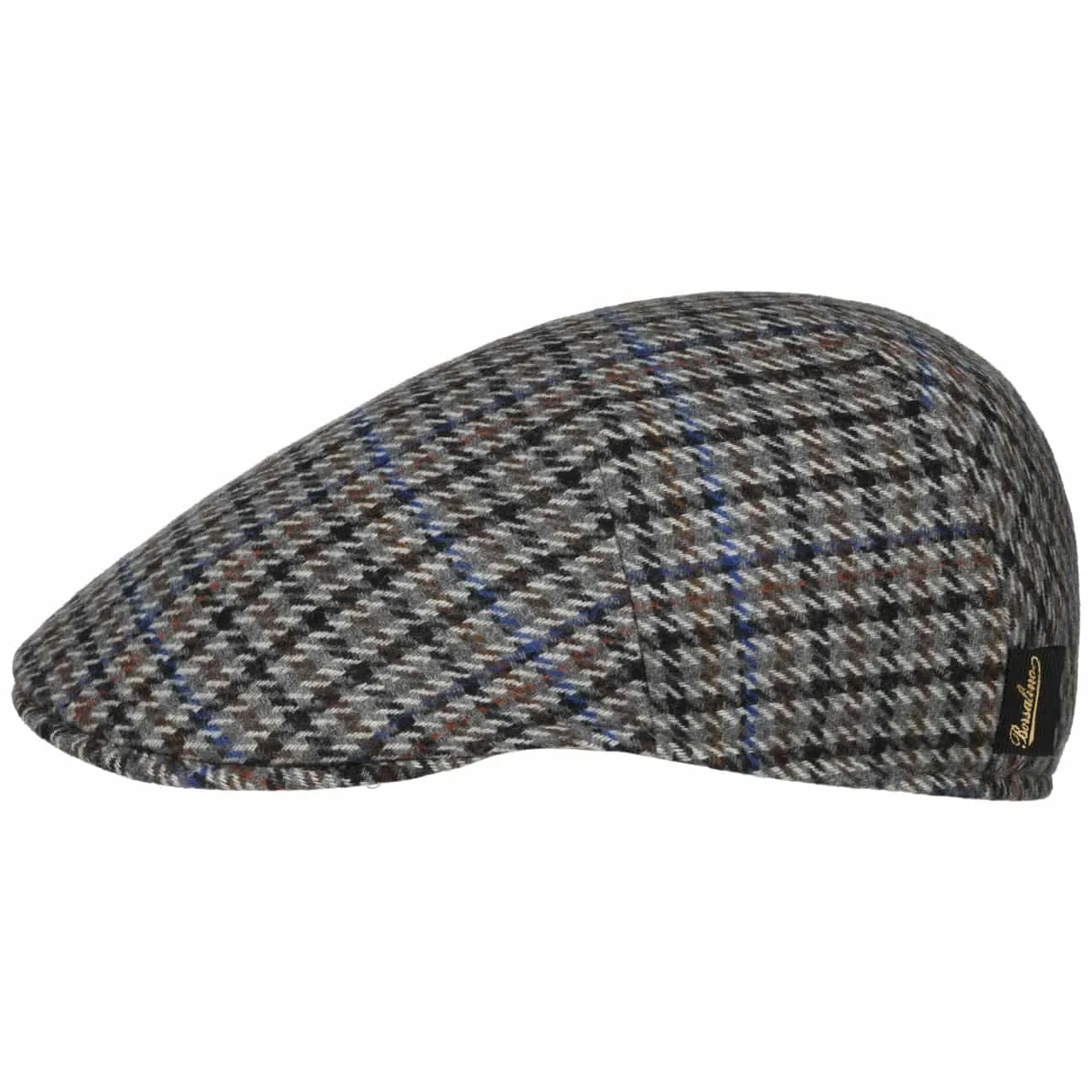 Ventova Check Flat Cap by Borsalino
