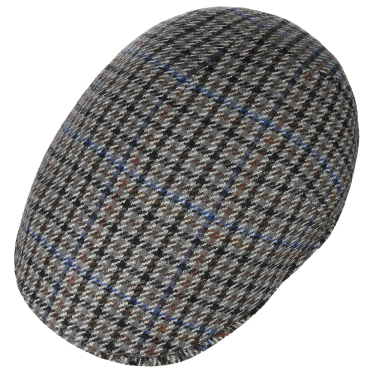 Ventova Check Flat Cap by Borsalino