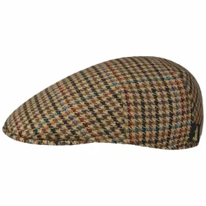 Ventova Check Flat Cap by Borsalino