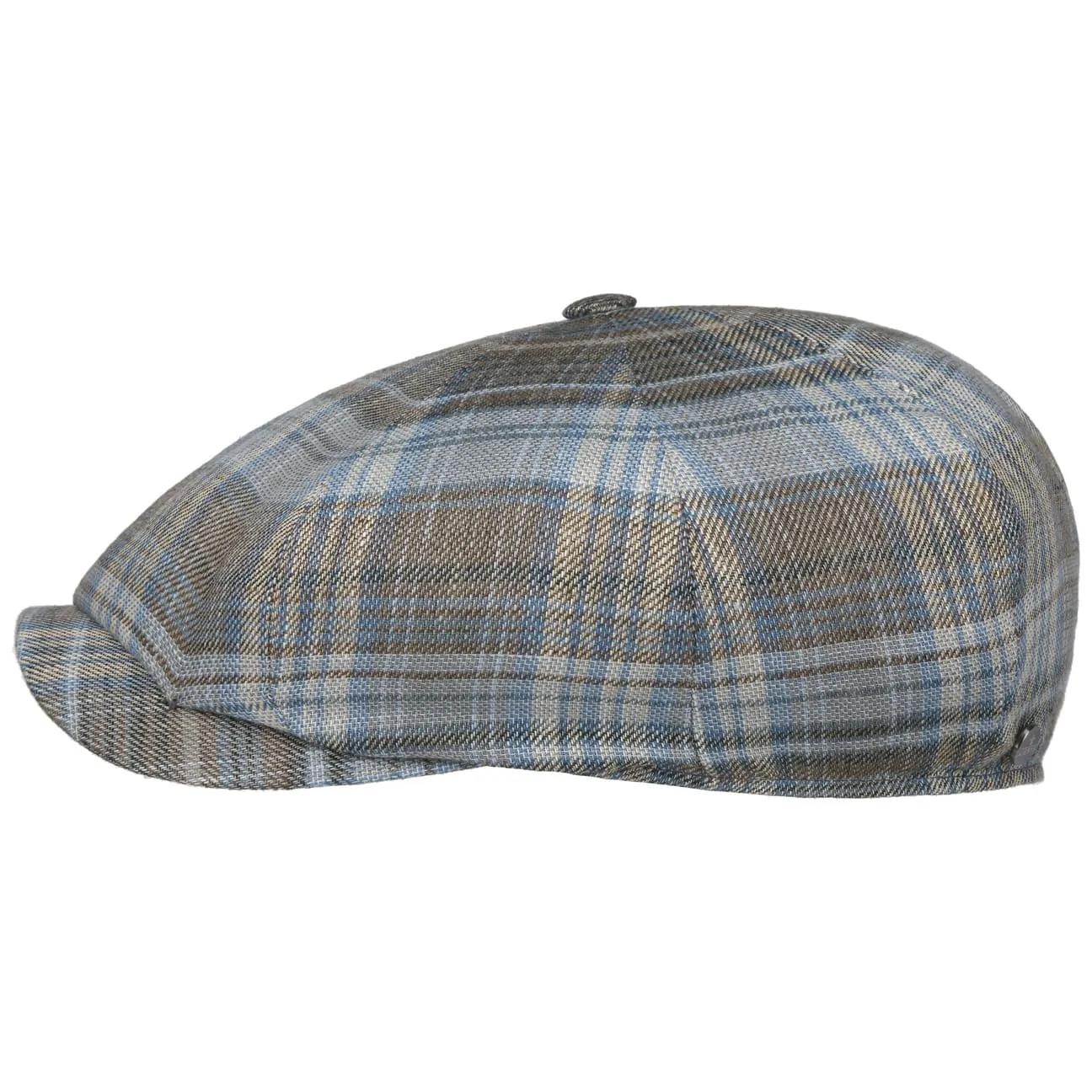 Winford 8 Panel Flat Cap by Lierys